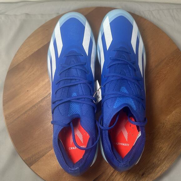 Adidas X Crazyfast.1 FG Soccer Cleats Marine Rush Pack GY7416 Men’s Size 11.5 - Picture 6 of 10